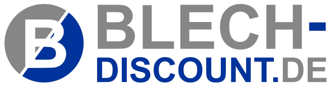 Blechdiscount-Logo, Blechdiscount Aufschrift